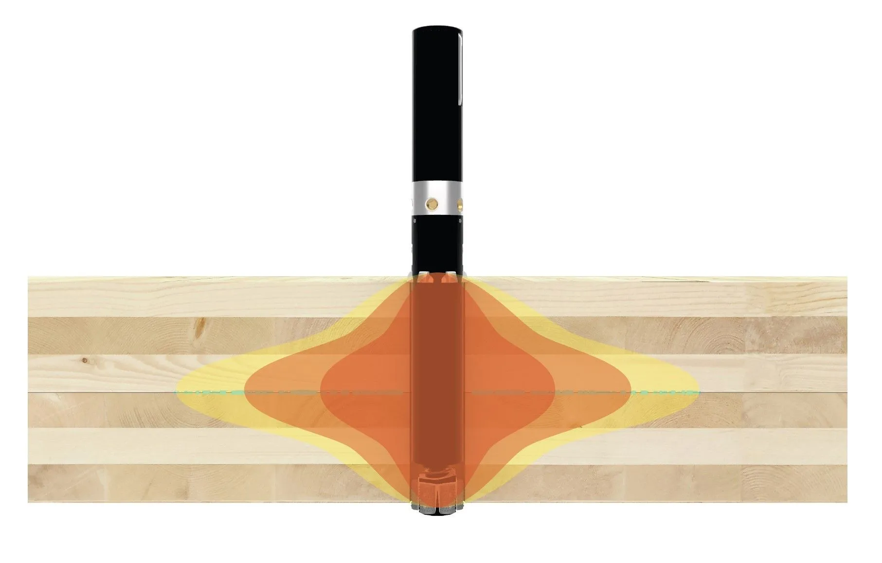 Figure 53 - Pressurized area of influence.