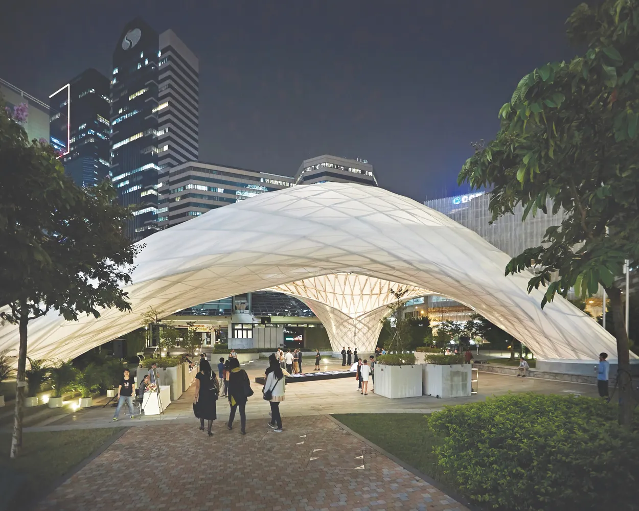 ZCB Bamboo Pavilion von Michael LAW