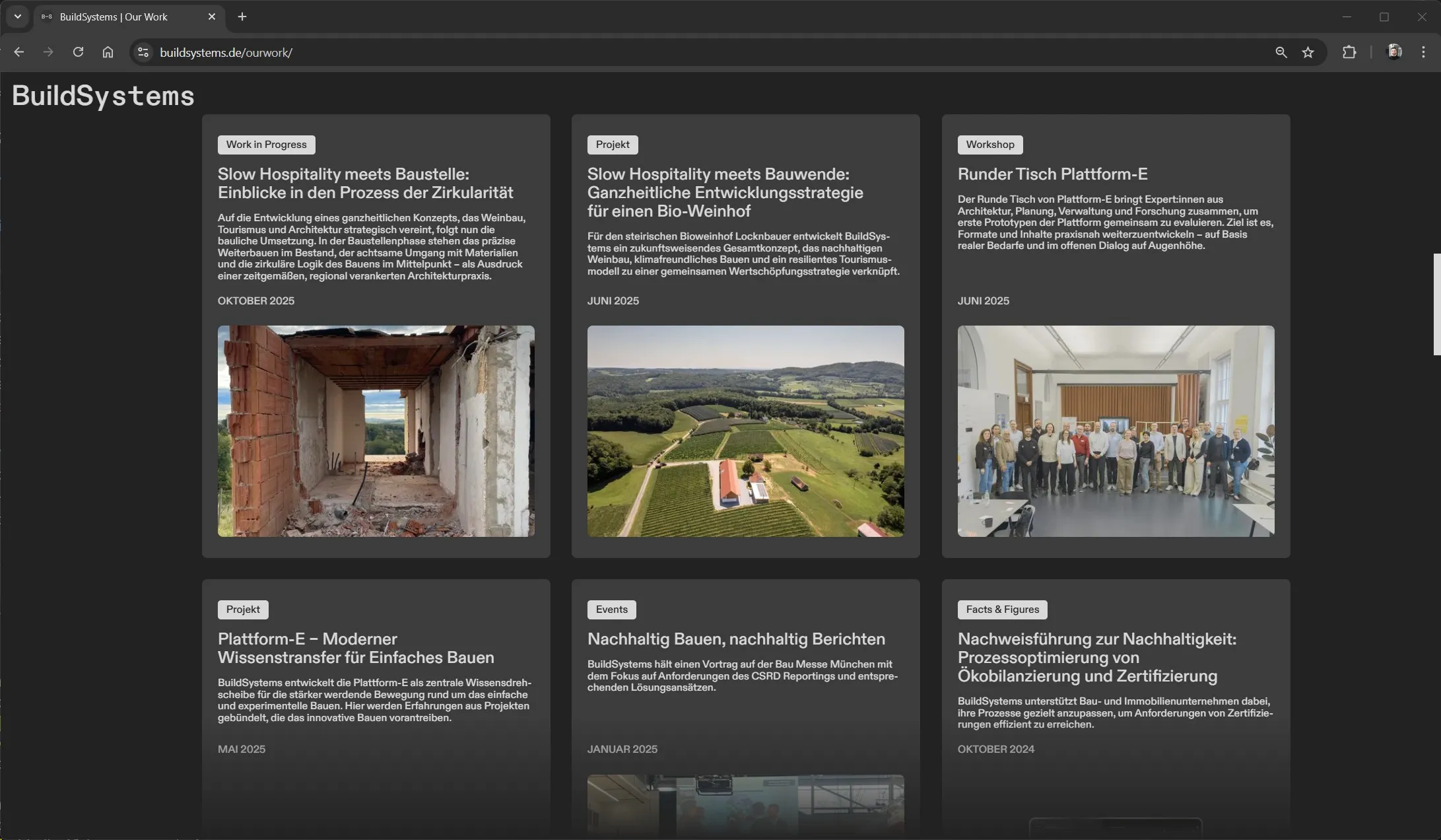 Eine Blogbeitrag-Seite mit Inhalten, die aus Notion abgerufen und gerendert wurden.
