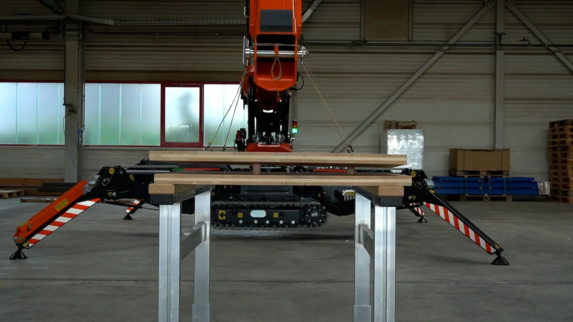 Figure 59c - Dowels and holes are aligned.