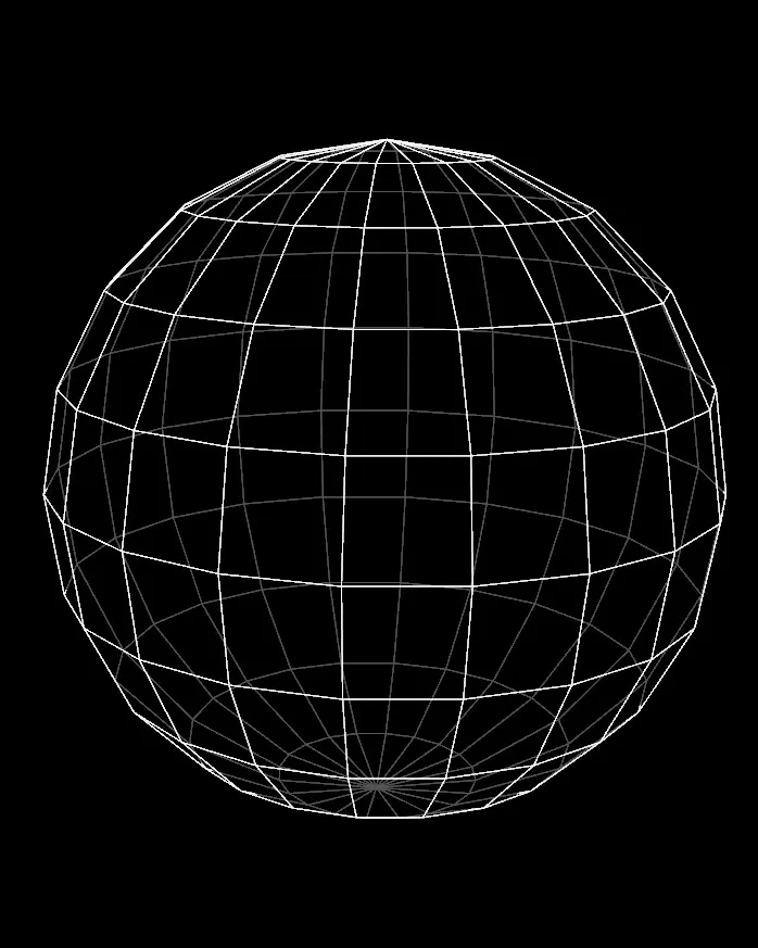 Abgestumpftes duales Hexagonal-Netz: Render 01