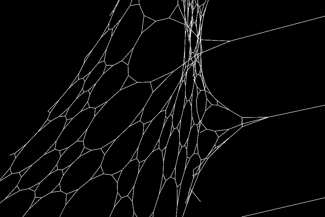 Abgestumpftes duales Hexagonal-Netz: Render 11