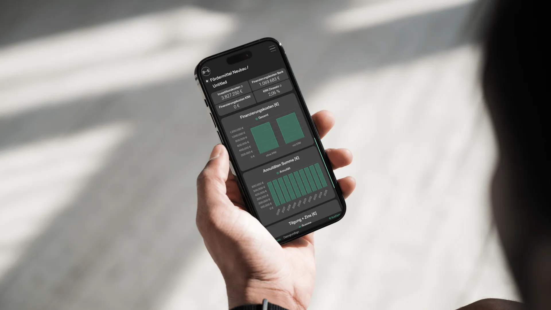 Screenshot of BuildSystems Funding Calculator