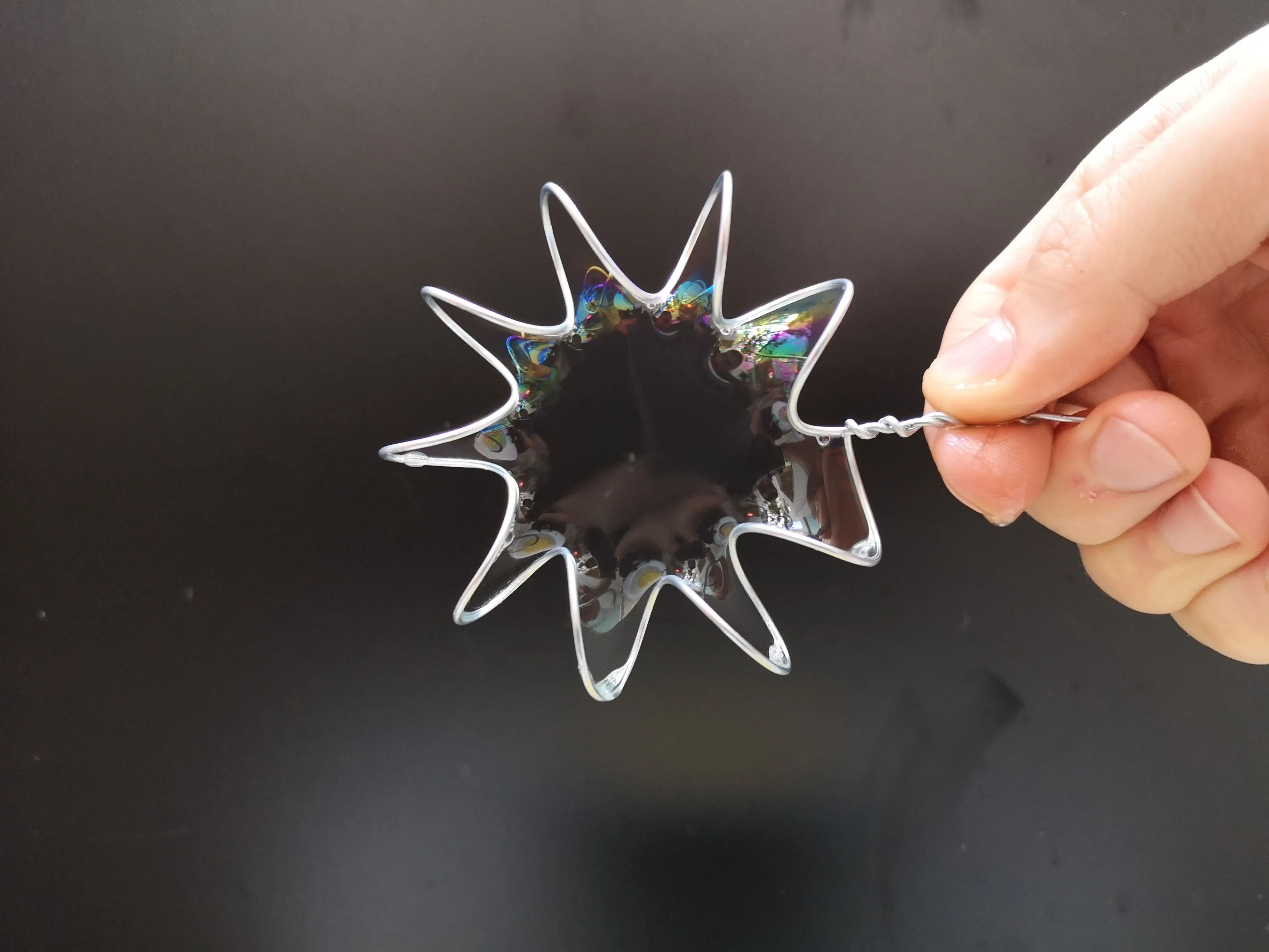 Busca pela forma com espiral e sabão