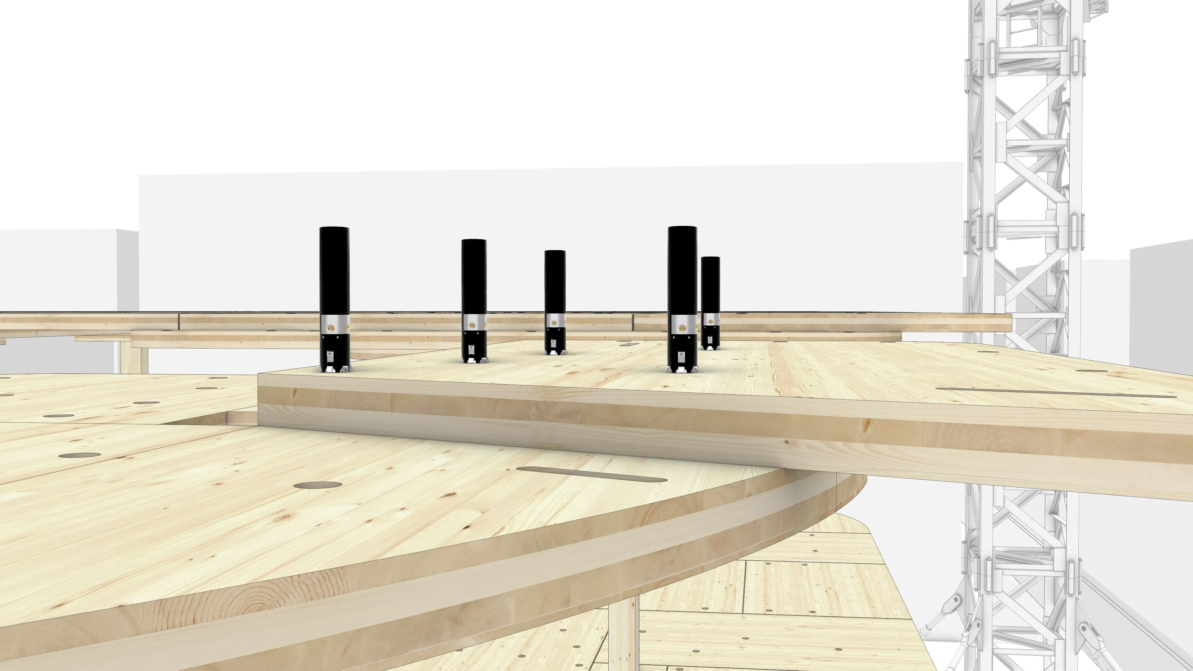 Abbildung 40 – Paneel in Position.