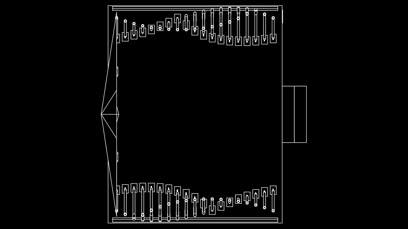 Planta baixa do palco Heineken.