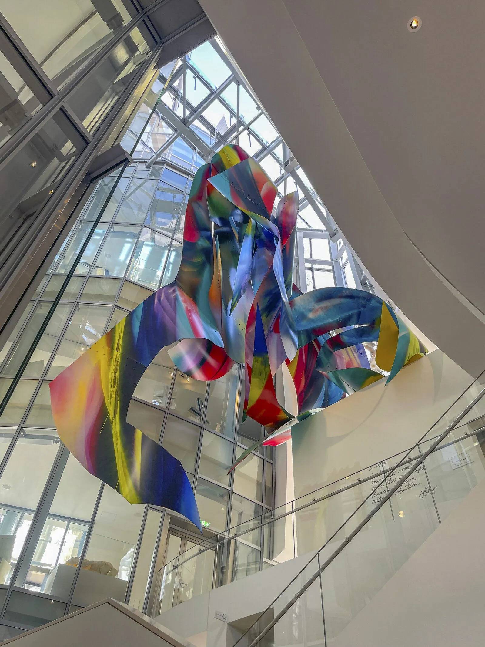 Photo of Canyon at Foundation Louis Vuitton, Paris.