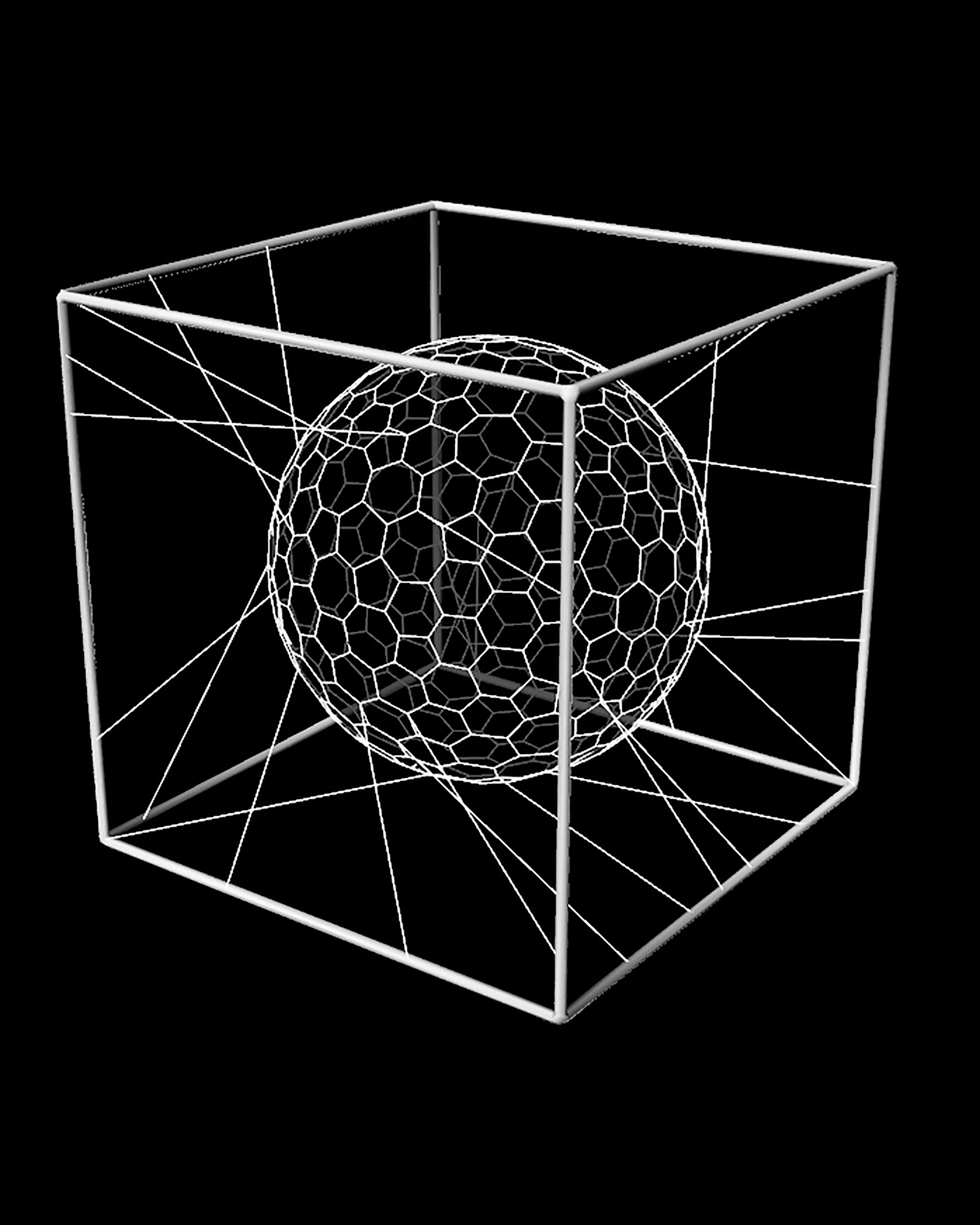Duales Hexagonal-Netz: Render 07