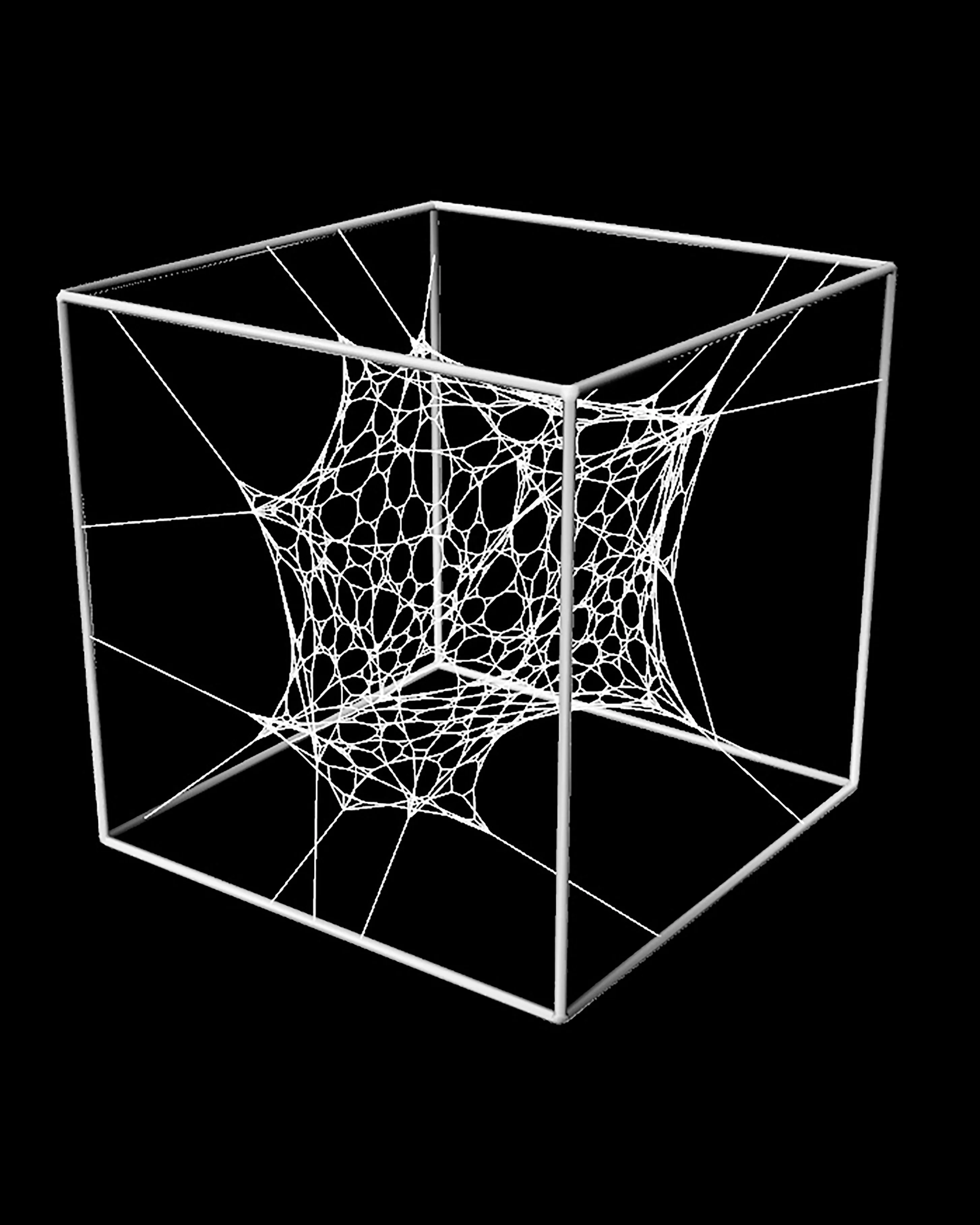 Abgestumpftes duales Hexagonal-Netz: Render 08