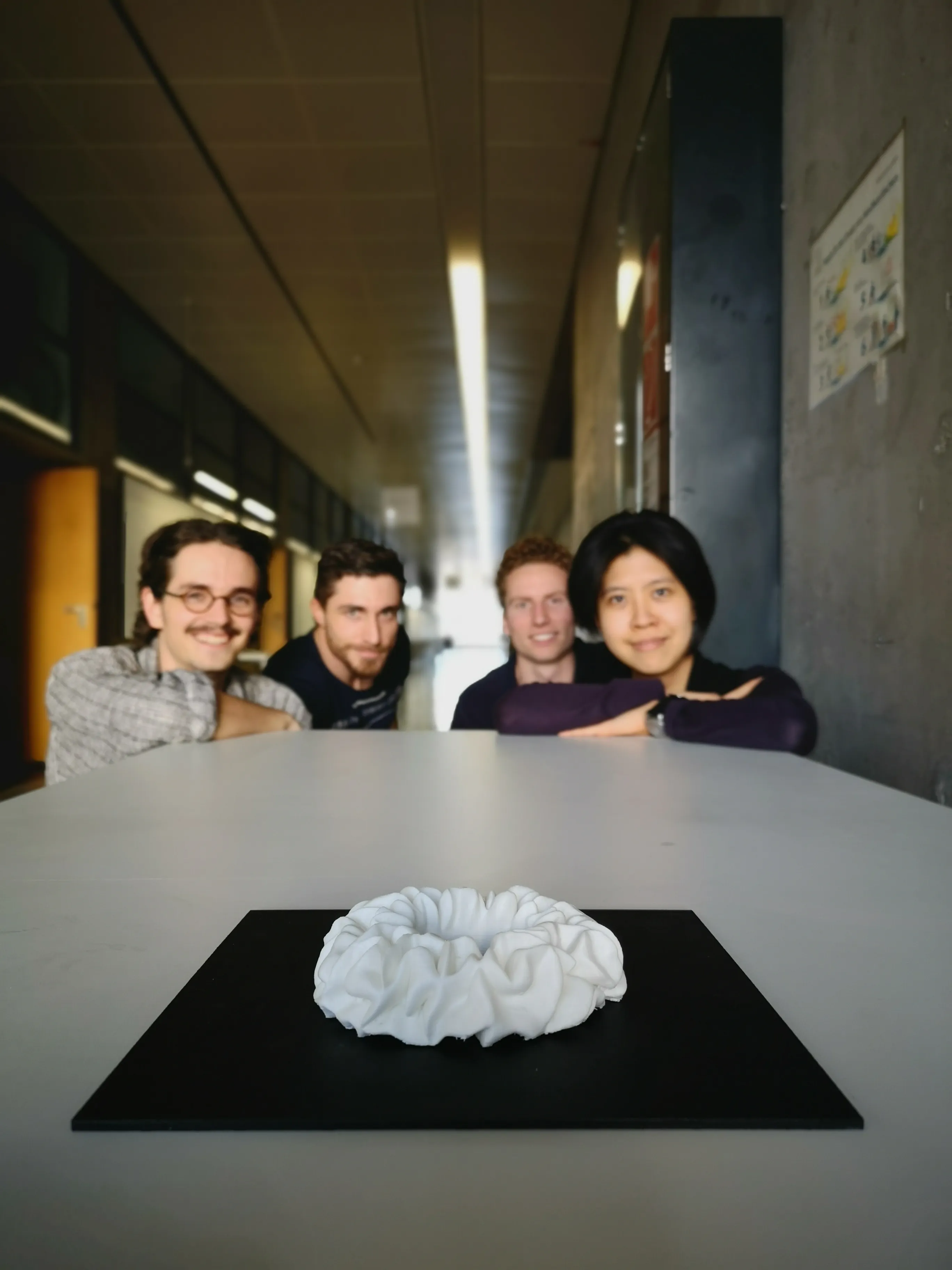 Foto des Teams: Håkon, Daniel, Ryan, Ying
Håkon, Daniel, Ryan und Ying