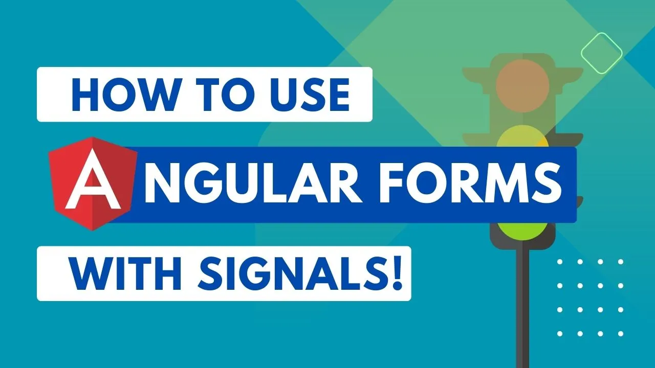 How to use Signals with Angular Forms